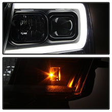 Load image into Gallery viewer, Spyder 07-14 Chevy Suburban/1500/2500/Tahoe V2 Projector Headlights Blk PRO-YD-CSUB07V2-DRL-BK
