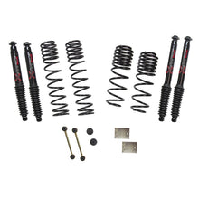 Load image into Gallery viewer, Skyjacker 2020 Jeep JL 4WD Rubicon Diesel 1.5in Dual Rate Long Trvl Sus Lift Kit w/Blk Max Shocks
