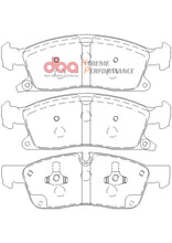 Load image into Gallery viewer, DBA 11-12 Dodge Durango / 11-12 Jeep Grand Cherokee XP650 Front Brake Pads
