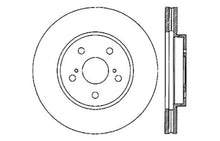 Load image into Gallery viewer, StopTech 04 Lexus RX330 SportStop Slotted &amp; Drilled Left Rear Rotor
