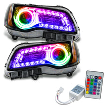 Load image into Gallery viewer, Oracle 11-14 Chrysler 300C SMD HL Black - NON HID - ColorSHIFT DRL - ColorSHIFT w/ Simple Controller
