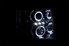 Load image into Gallery viewer, ANZO 2007-2013 Chevrolet Silverado 1500 Projector Headlights w/ Halo Chrome

