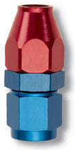 Load image into Gallery viewer, Russell Performance Red/Blue -6 AN Female Swivel to 3/8in Aluminum Tube
