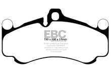 Load image into Gallery viewer, EBC 10-12 Porsche 911 (997) (Cast Iron Rotor only) 3.8 GT3 Redstuff Front Brake Pads
