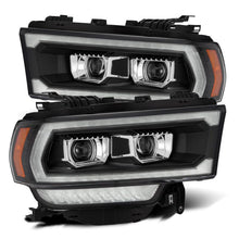 Load image into Gallery viewer, AlphaRex 19-21 Ram 2500 LUXX LED Proj Headlights Plank Style Black w/Activ Light/Seq Signal/DRL
