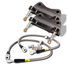 Load image into Gallery viewer, StopTech 89-95 Nissan Skyline GT-R R32 Rear BBK ST22 328x28 Slotted Rotors Red Calipers
