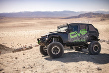 Load image into Gallery viewer, DV8 Offroad 07-18 Jeep Wrangler JK Metal Heat Dispersion Hood - Primer Black
