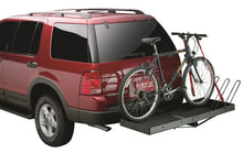 Load image into Gallery viewer, Lund Universal Cargo Bike Attachment 20x60 Non-Folding Steel Carrier - Black
