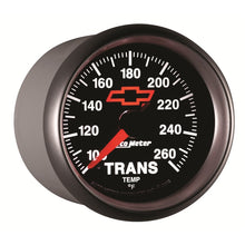Load image into Gallery viewer, Autometer Full Sweep Electric 52mm 100-260 Deg. F Transmission Temprature Gauge
