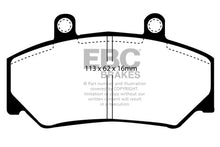 Load image into Gallery viewer, EBC 85-93 Volvo 740 2.1 (Bendix) Ultimax2 Front Brake Pads
