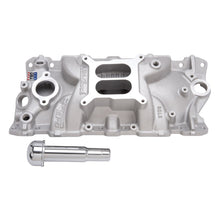 Load image into Gallery viewer, Edelbrock Intake Manifold Performer Eps w/ Oil Fill Tube And Breather for Small-Block Chevy
