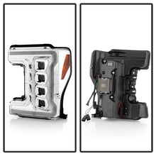 Load image into Gallery viewer, Spyder Ford F-250/F-350/F450 17-18 Full LED Headlights Black PRO-YD-FS17HALAP-SEQ-C
