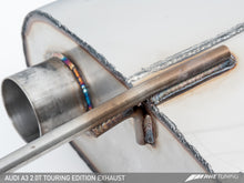 Load image into Gallery viewer, AWE Tuning Audi 8V A3 Touring Edition Exhaust - Dual Outlet Chrome Silver 90 mm Tips

