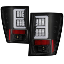 Load image into Gallery viewer, Spyder Jeep Grand Cherokee 05-06 Version 2 Light Bar LED Tail Lights - Black
