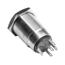 Load image into Gallery viewer, Oracle Pre-Wired Power Symbol On/Off Flush Mount LED Switch - Green
