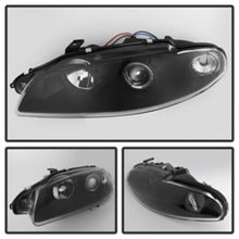 Load image into Gallery viewer, Spyder Mitsubishi Eclipse 97-99 Projector Headlights LED Halo Black High H1 Low H1 PRO-YD-ME97-HL-BK
