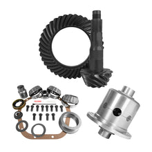Load image into Gallery viewer, Yukon 10.5in Ford 4.56 Rear Ring &amp; Pinion Install Kit 35 Spline Positraction
