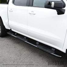 Load image into Gallery viewer, Westin 2019 Chevrolet Silverado/Sierra 1500 CC (5.5ft) PRO TRAXX 5 WTW Oval Nerf Step Bars - Black
