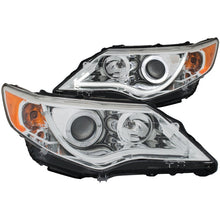 Load image into Gallery viewer, ANZO 2012-2013 Toyota Camry Projector Headlights w/ Halo Chrome
