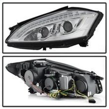Load image into Gallery viewer, Spyder Mercedes W221 S Class 07-09 Headlights - HID Model Only - Chrome PRO-YD-MBW22107-HID-DRL-C
