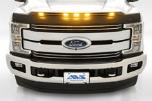 Load image into Gallery viewer, AVS 2017-2019 Ford F250 Super Duty Aeroskin Low Profile Hood Shield w/ Lights - Black
