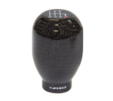 Load image into Gallery viewer, NRG Universal Shift Knob 42mm - Heavy Weight 480G / 1.1Lbs. - Black Carbon Fiber (6 Speed)
