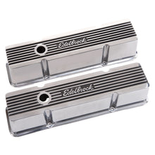 Load image into Gallery viewer, Edelbrock Valve Cover Elite II Series Chevrolet 1959-1986 262-400 CI V8 Tall Polished
