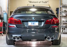 Load image into Gallery viewer, AWE Tuning BMW F10 M5 Touring Edition Axle-Back Exhaust Chrome Silver Tips
