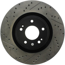 Load image into Gallery viewer, StopTech 10 Hyundai Genesis Coupe w/ Factory Brembo Slotted &amp; Drilled Right Front Rotor
