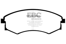 Load image into Gallery viewer, EBC 92-95 Hyundai Elantra 1.6 Ultimax2 Front Brake Pads
