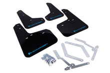 Load image into Gallery viewer, Rally Armor 12-19 Ford Focus ST / 16-19 RS Black UR Mud Flap w/ Nitrous Blue Logo
