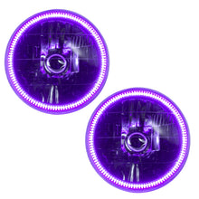Load image into Gallery viewer, Oracle Lighting 97-06 Jeep Wrangler TJ Pre-Assembled LED Halo Headlights -UV/Purple
