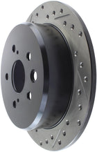 Load image into Gallery viewer, StopTech 06-10 Lexus IS 250/IS 300/IS 350 SportStop Slotted &amp; Drilled Right Rear Rotor
