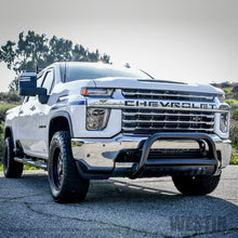 Load image into Gallery viewer, Westin 2020 Chevy Silverado 2500/3500 E-Series Bull Bar - Black
