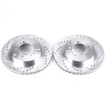 Load image into Gallery viewer, Power Stop 94-96 Dodge Stealth Rear Evolution Drilled &amp; Slotted Rotors - Pair
