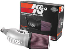 Load image into Gallery viewer, K&amp;N 17-18 Harley Davidson Touring Models Performance Air Intake System Silver
