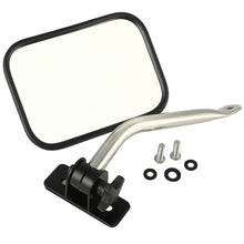 Load image into Gallery viewer, Rugged Ridge 97-18 Jeep Wrangler Stainless Steel Rectangular Quick Release Mirror
