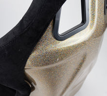Load image into Gallery viewer, NRG FRP Bucket Seat ULTRA Edition - Large (Black Alcantara/Gold Glitter Back)
