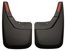 Load image into Gallery viewer, Husky Liners 14 Chevrolet Silverado 1500 Black Custom Mud Guards
