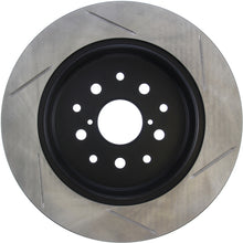 Load image into Gallery viewer, StopTech Power Slot 00-05 Lexus IS300 Rear Right SportStop Slotted Rotor
