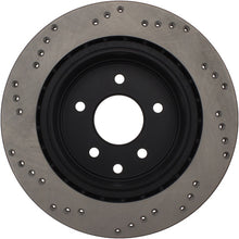 Load image into Gallery viewer, StopTech 08-09 Infiniti EX35 / 05-08 G35 / 09 G37 / 06-09 M35/M45 Cryo Drilled Left Rear Rotor
