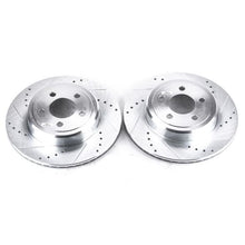 Load image into Gallery viewer, Power Stop 05-19 Chrysler 300 Rear Evolution Drilled &amp; Slotted Rotors - Pair
