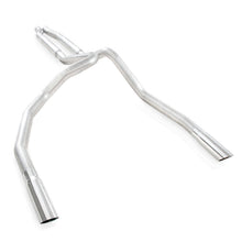 Load image into Gallery viewer, Stainless Works 2011-14 F-150 5.0L 3in Exhaust S-Tube Mufflers Under Bumper Exit
