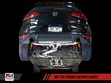 Load image into Gallery viewer, AWE Tuning VW MK7 GTI Touring Edition Exhaust - Diamond Black Tips
