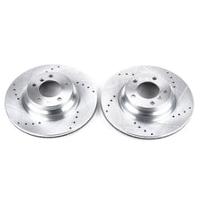 Load image into Gallery viewer, Power Stop 2006 BMW 330i Front Evolution Drilled &amp; Slotted Rotors - Pair
