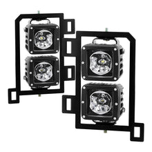Load image into Gallery viewer, Spyder Dodge Ram 2013-2018 1500 Only Full LED Fog Lights W/Bracket and Universial Switch- Clear

