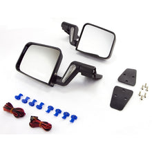 Load image into Gallery viewer, Rugged Ridge 87-02 Jeep Wrangler Black Heated Door Mirror Kit
