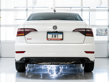 Load image into Gallery viewer, AWE Tuning 18-21 Volkswagen Jetta GLI Mk7 Touring Exhaust - Diamond Black Tips (Fits High-Flow DP)
