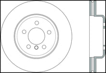 Load image into Gallery viewer, StopTech 2011-2013 BMW 535i / 2012-2016 BMW 640i Slotted &amp; Drilled Front Right Brake Rotor
