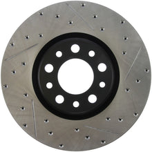 Load image into Gallery viewer, StopTech 13+ Dodge Dart Performance Slotted &amp; Drilled Front Left Rotor
